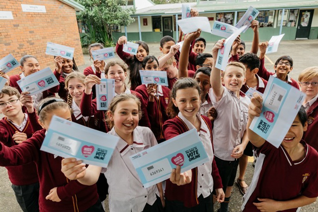Kids voting closes (2)
