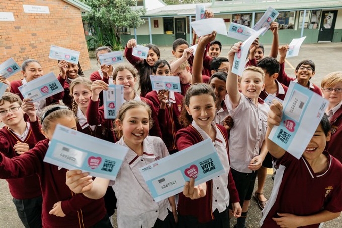 Kids voting closes (2)