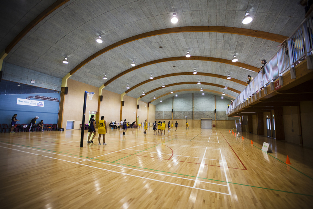Community netball court
