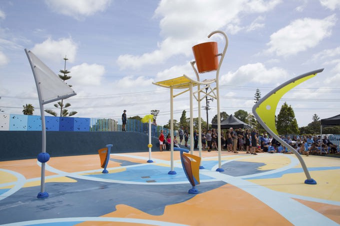 Aucklands newest splash pad opens (1)