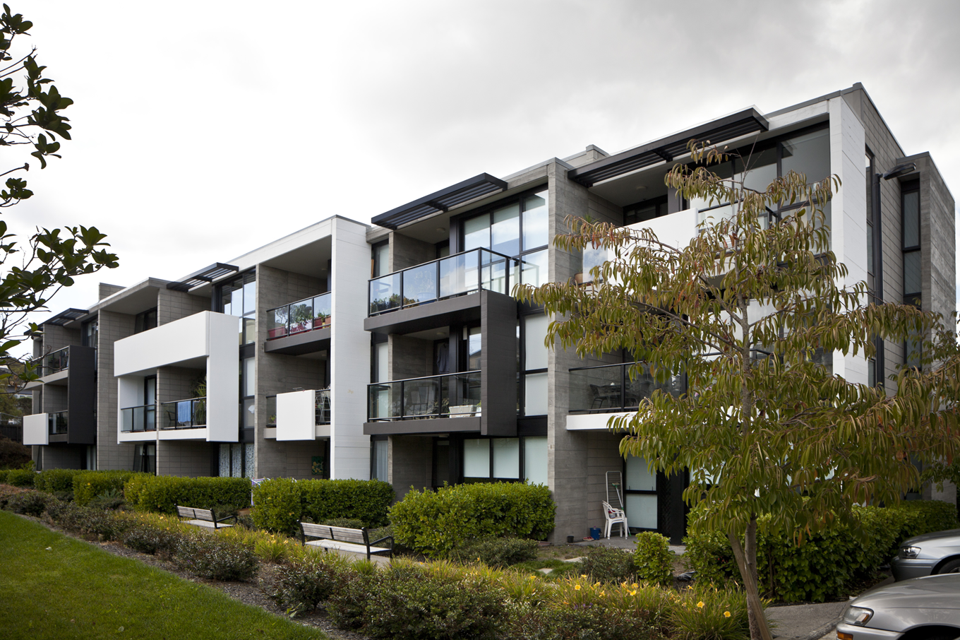Surbaban apartments. 