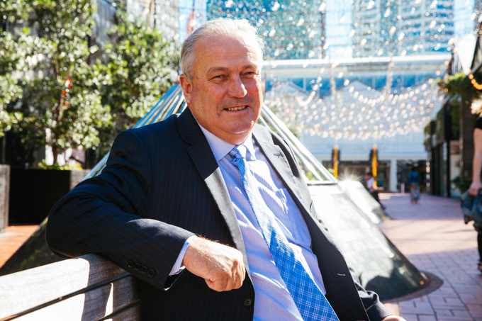 Deputy Mayor and Franklin Ward Councillor Bill Cashmore