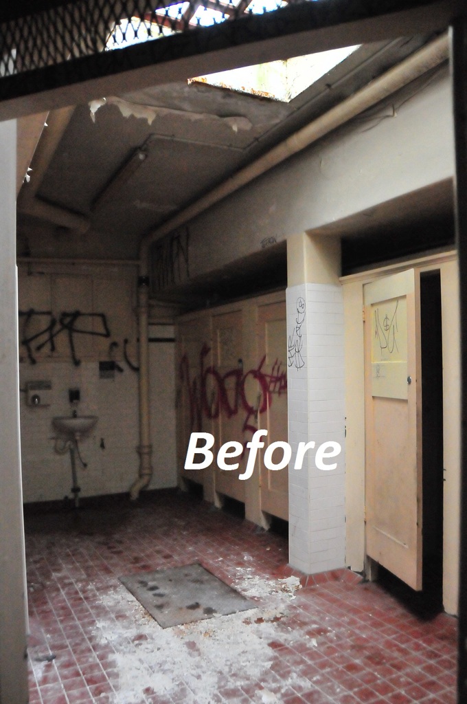 Designer loos on Wellesley 2