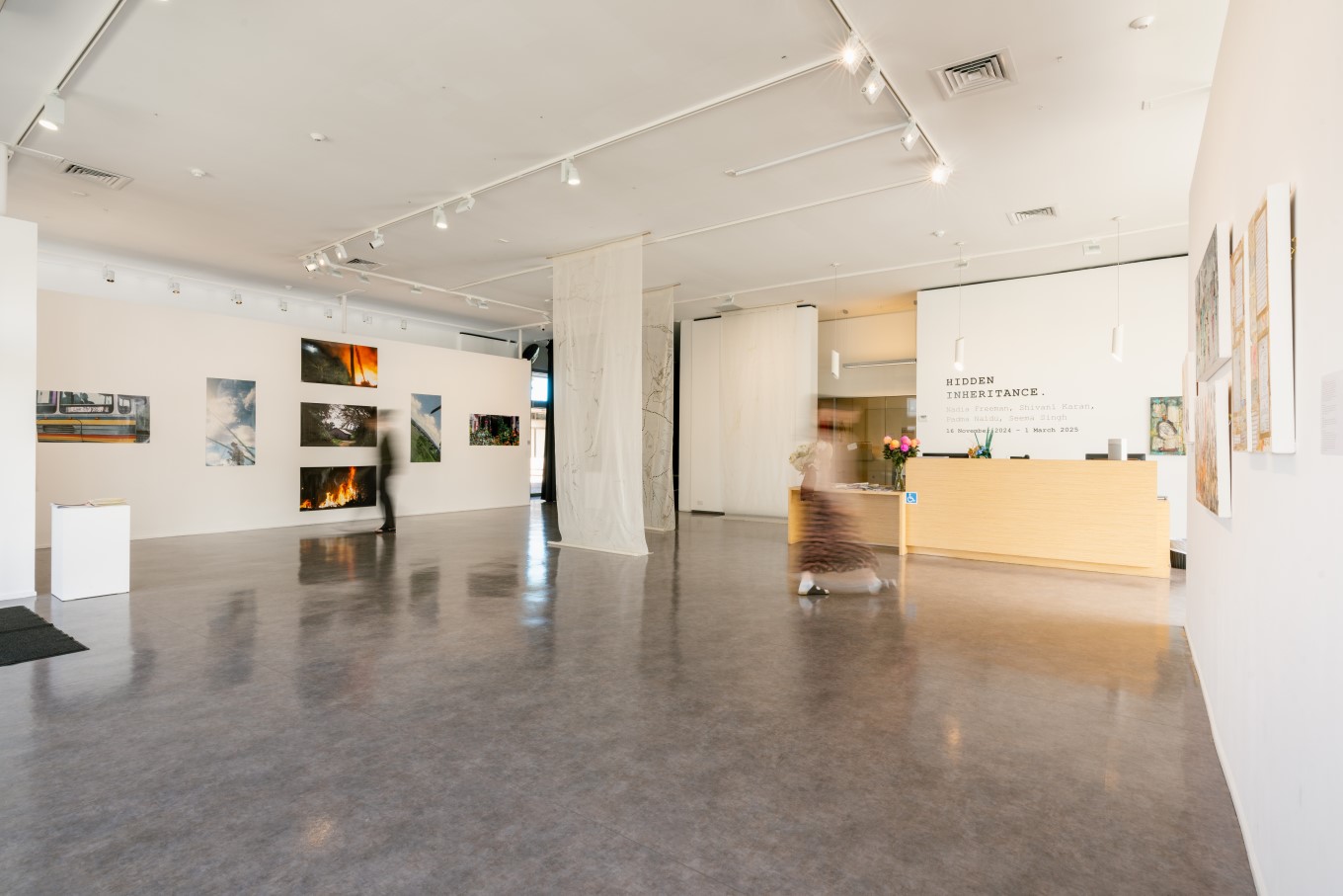 Fresh Gallery Ōtara exhibition space. 