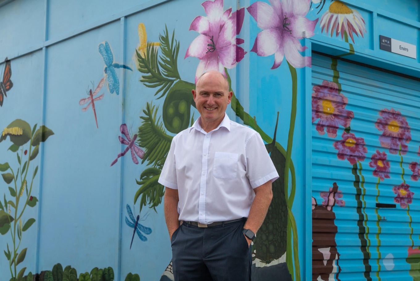 Northcote Intermediate School Principal Phil Muir. 