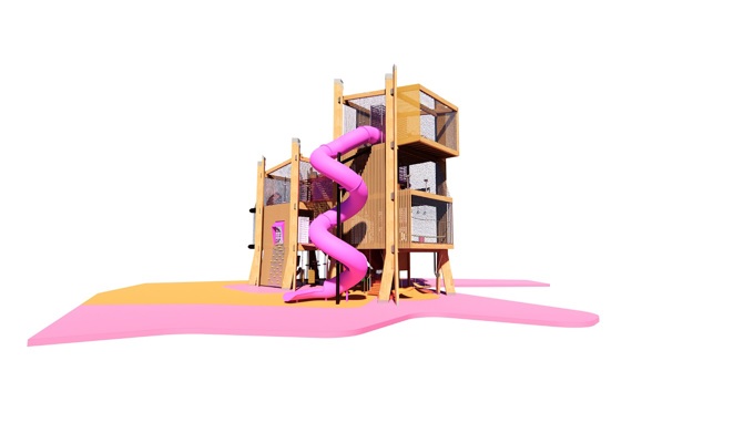 Hayman Park Play Tower Render 2