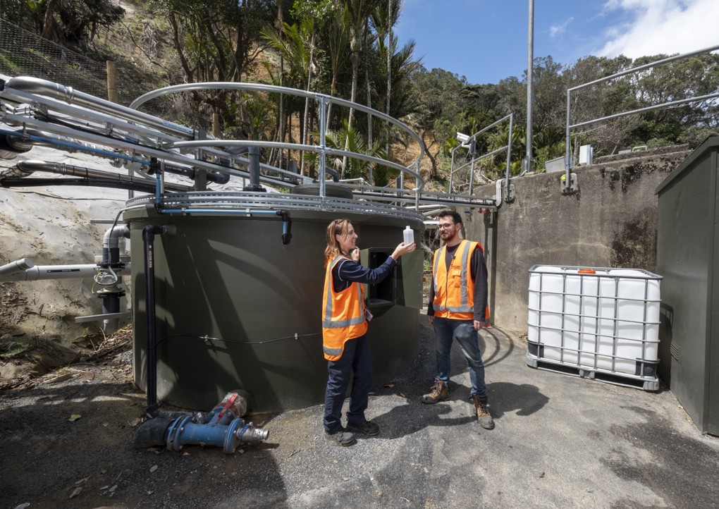 Muriwai Water Treatment Plant Exterior