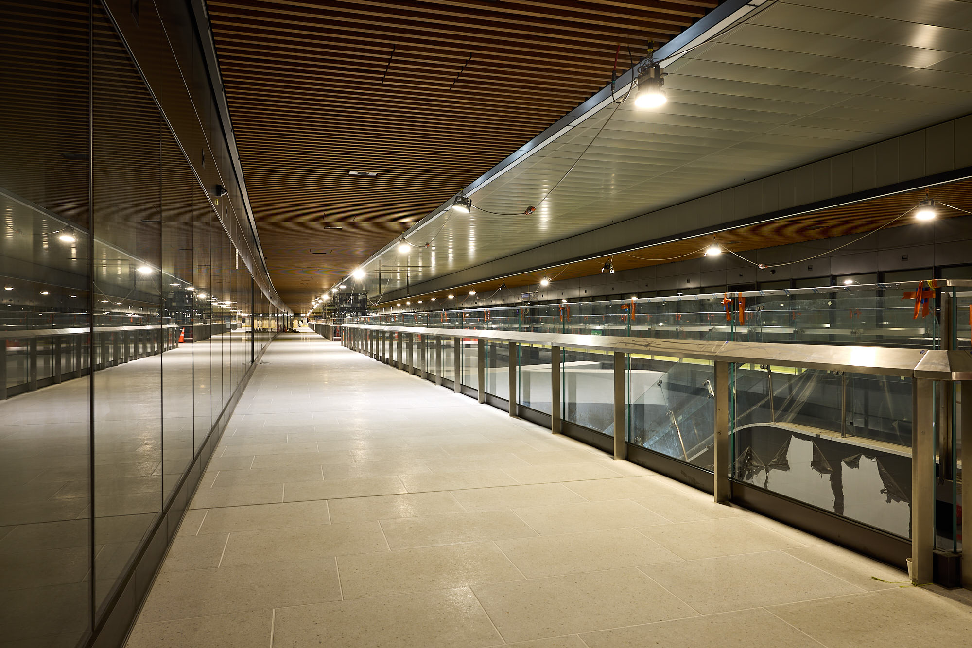 PP Te Waihorotiu Station interior.