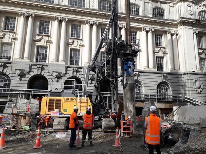 City Rail Link achieves another milestone