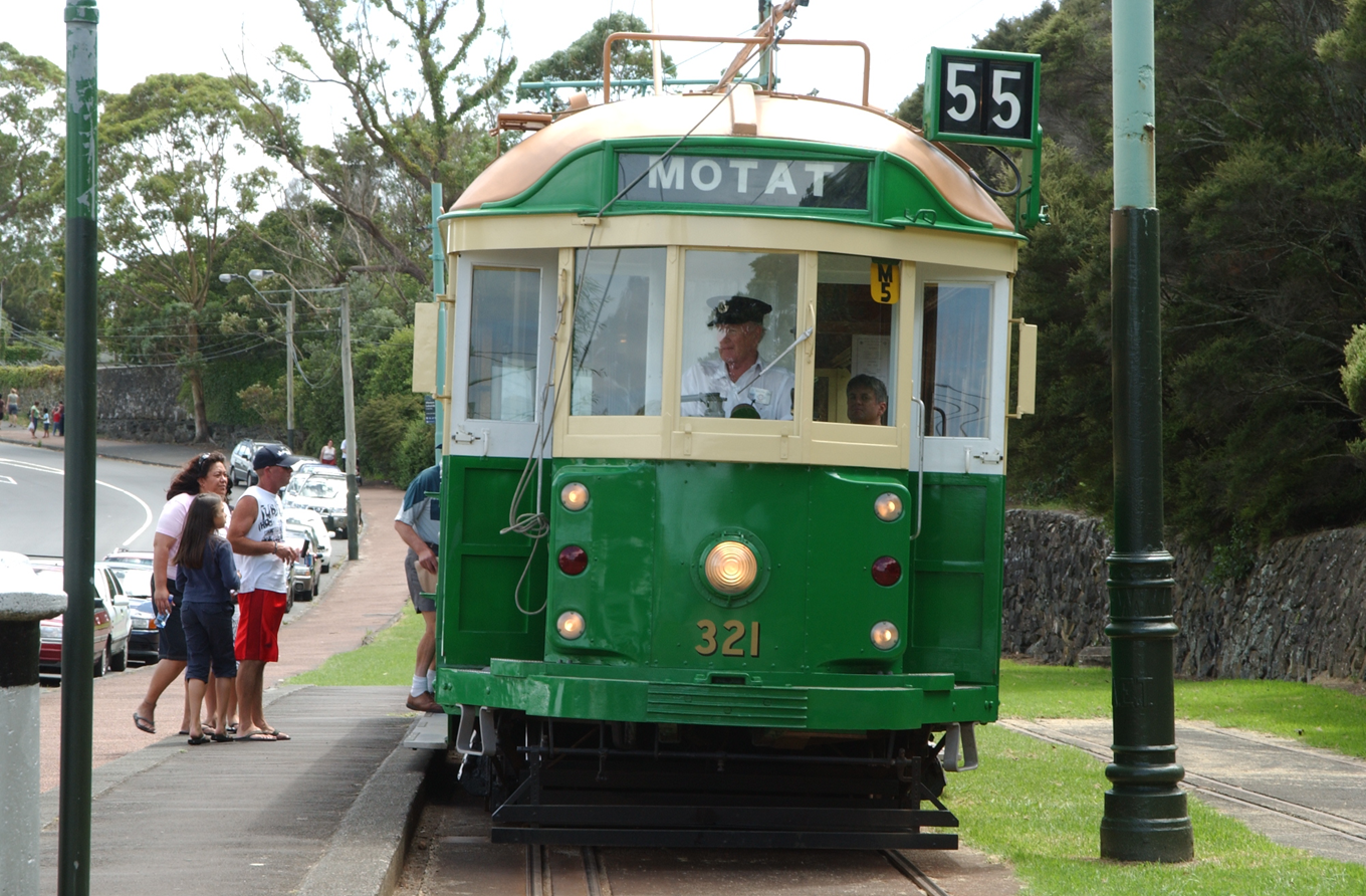 A MOTAT tram. 