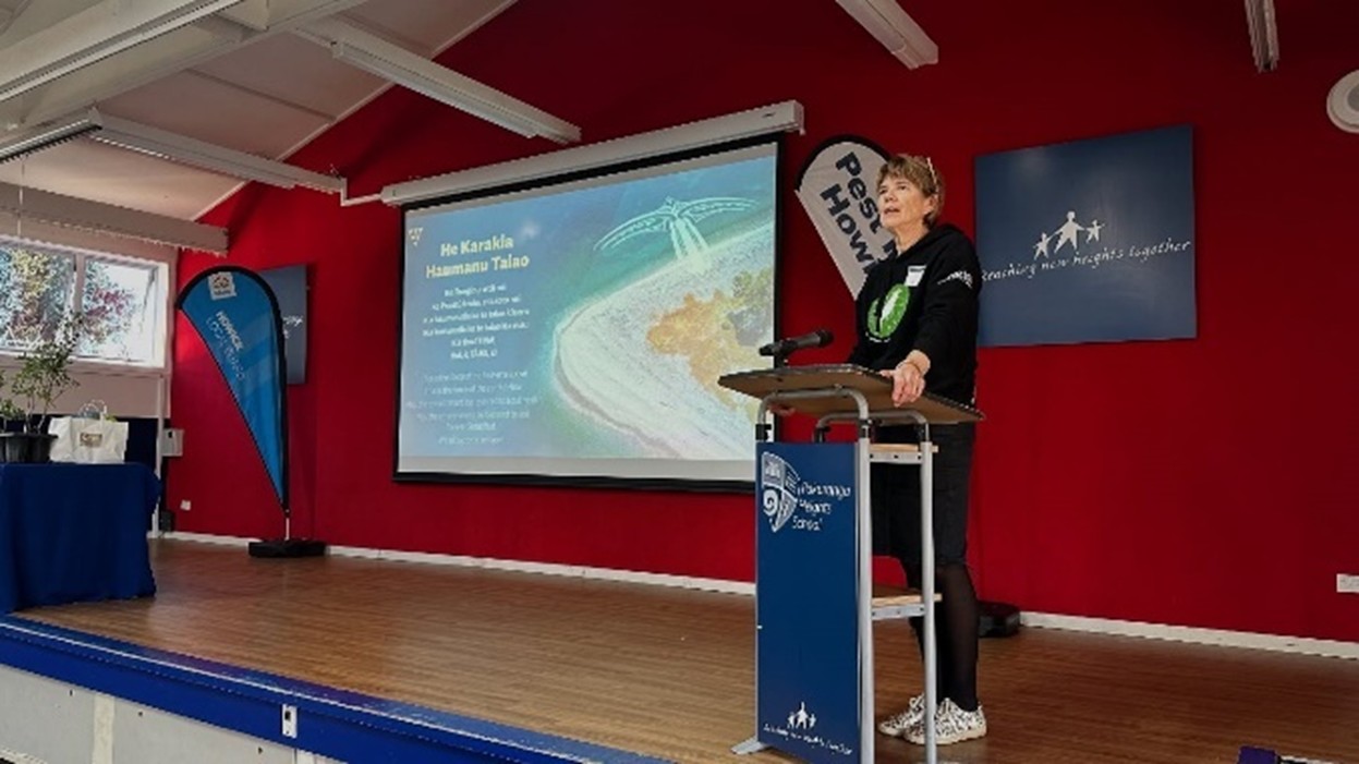 Sustainable school’s advisor powerhouse Cate Jessep.