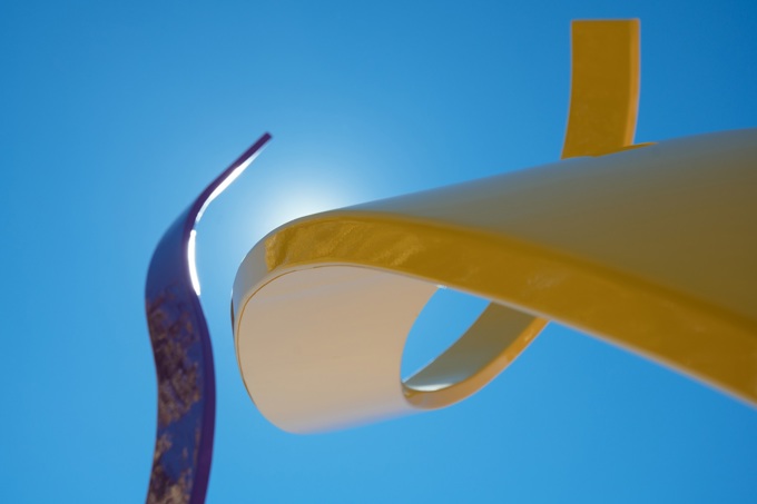 Kate Sheppard ribbons come to life in art (4)