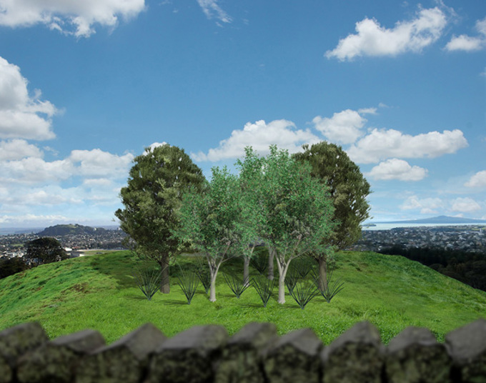 Maungakiekie/One Tree Hill planting symbol of new Auckland 5