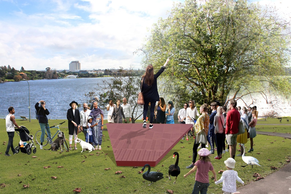 Takapuna artwork 'Soapbox' offers a platform for all voices
