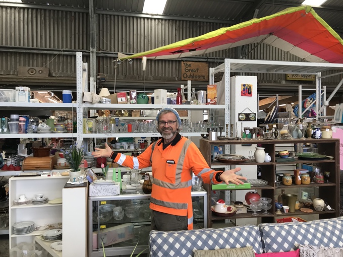 Recycle Shop renamed Tipping Point