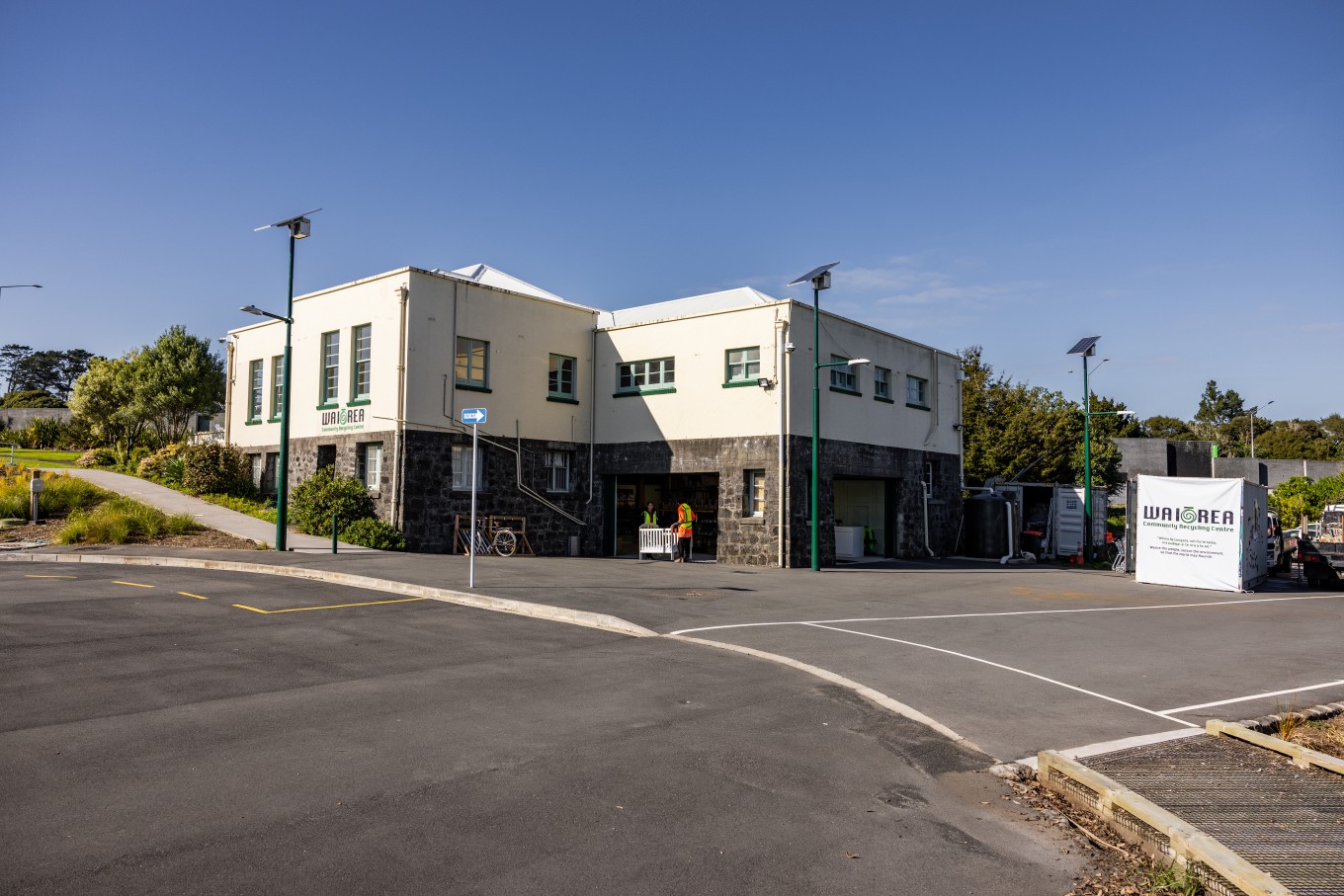 Waiorea Community Recycling Centre. 