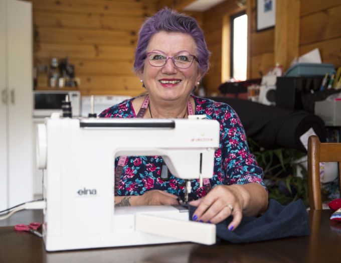 Crazy Sewing Lady takes a holiday