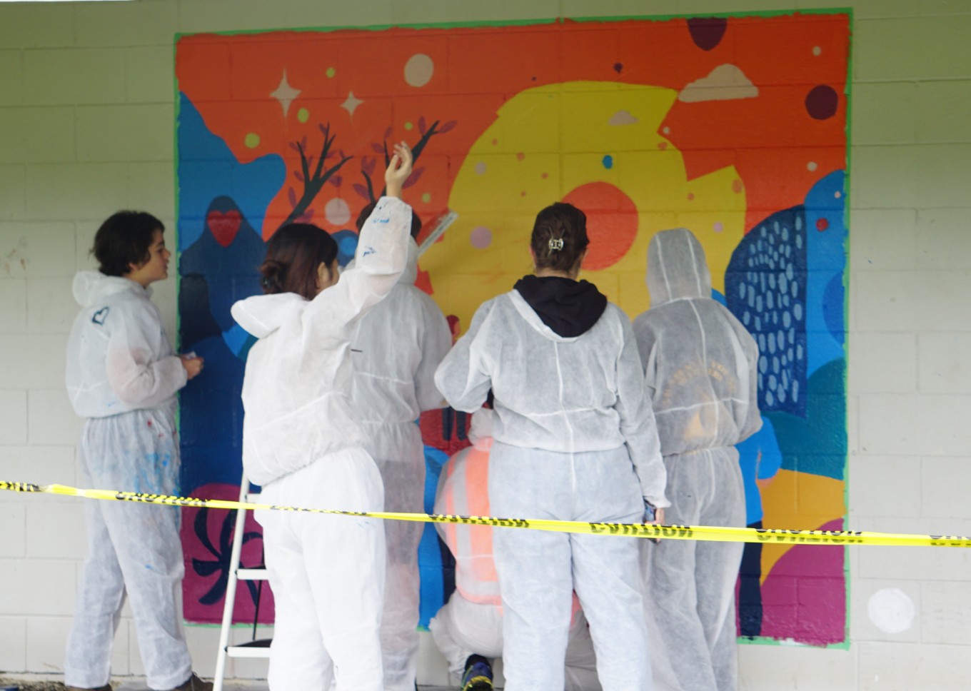 Youth of Ōrākei mural project.