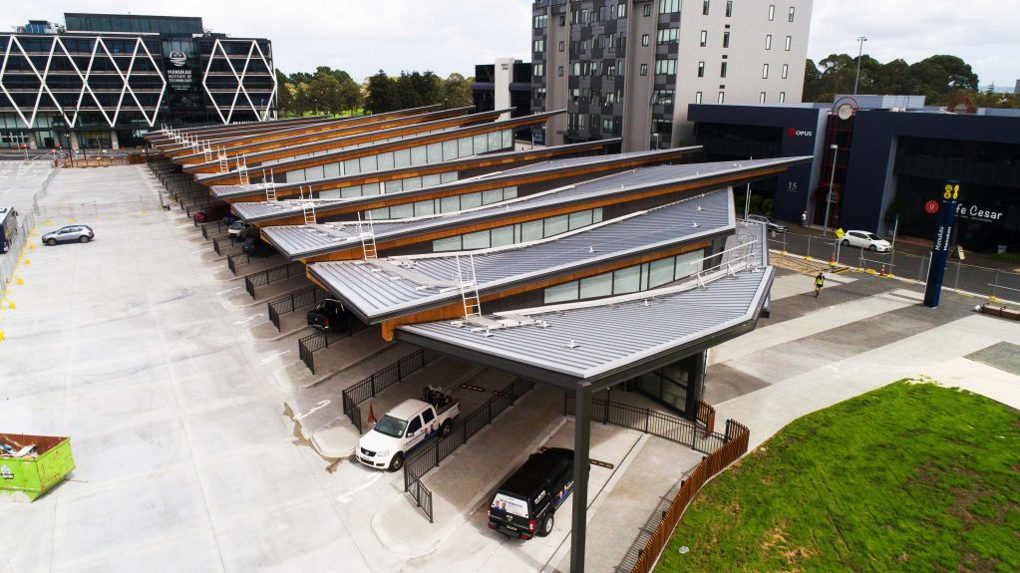 Manukau Bus Station NZ Strong