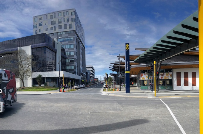 Celebrations in Manukau to mark Putney Way upgrade (1)