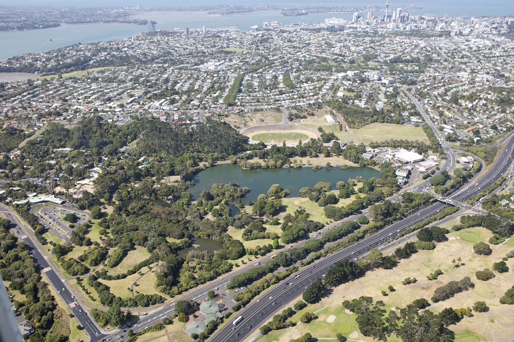 Regeneration works underway at Western Springs (4)