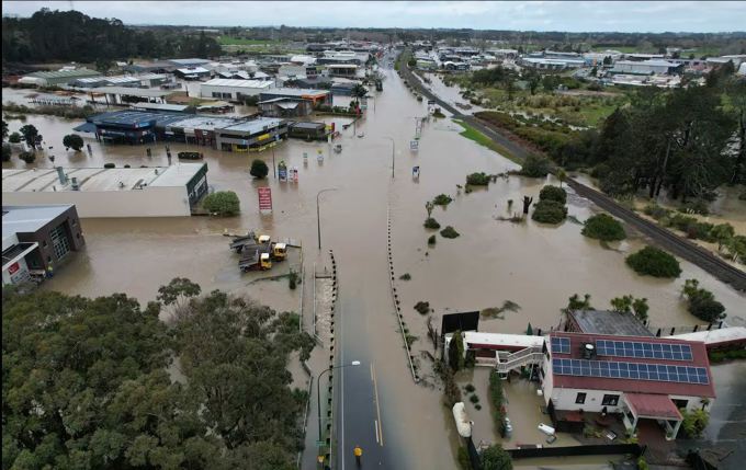Kumeu during 2023 Anniversary Weekend floods