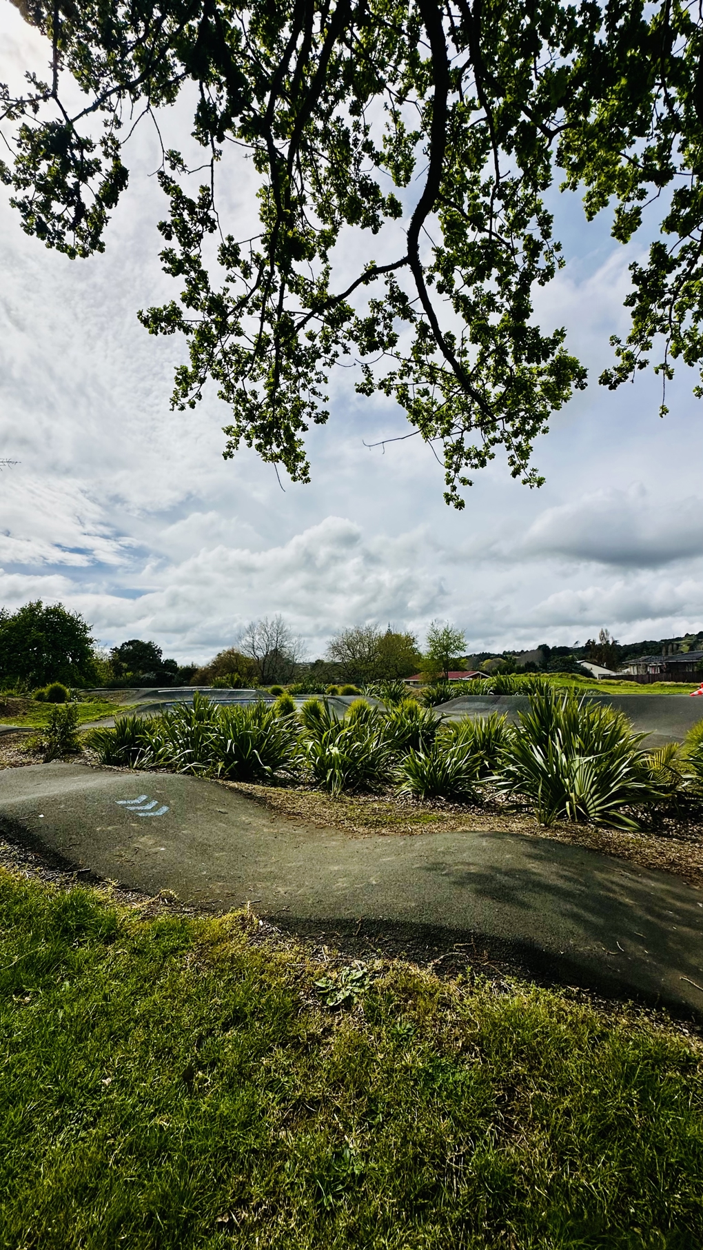A bike ramp