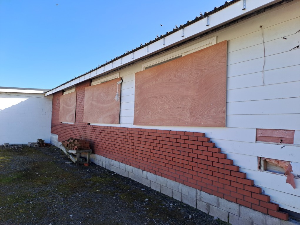 Samoan Congregational Christian Church boarded up