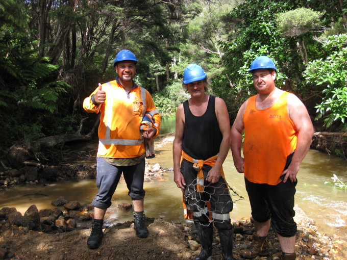 Aotea Contractors team