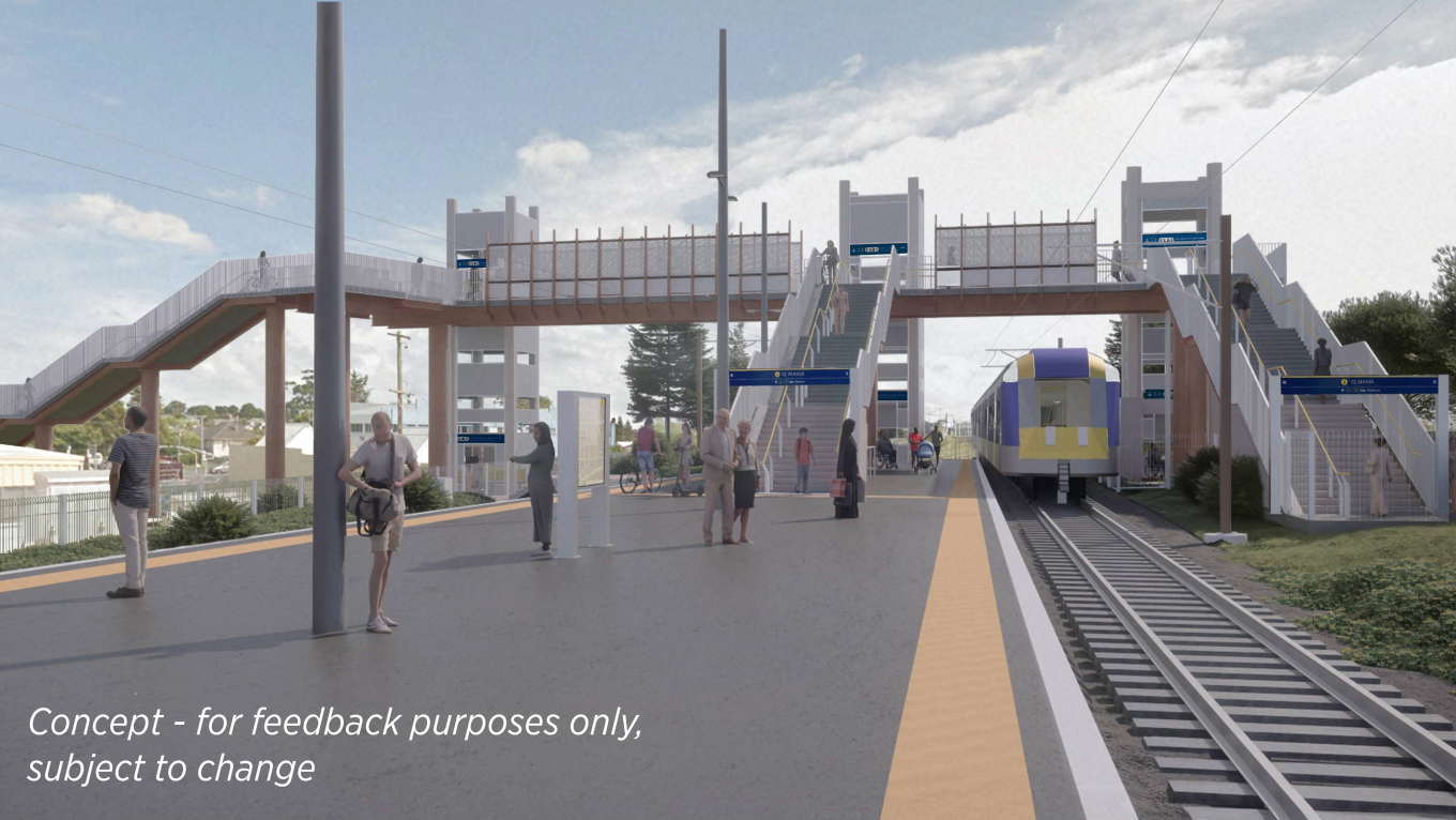 Te Mahia Bridge design concept.