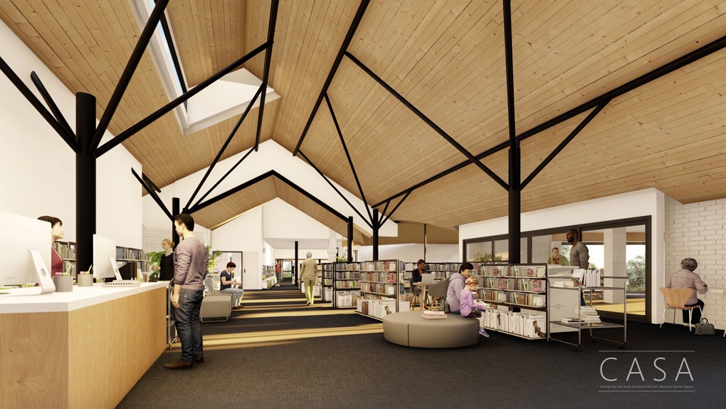 Beloved library getting an upgrade 1