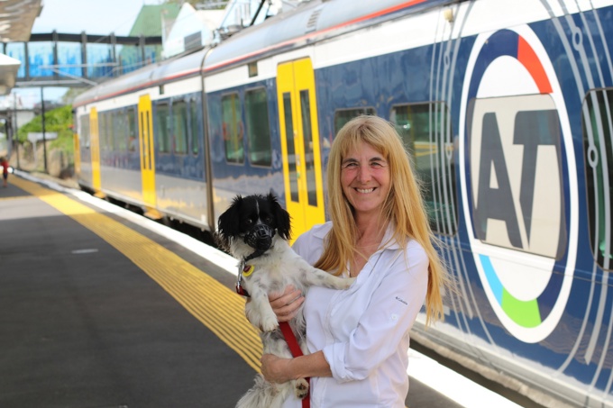 Dogs on trains