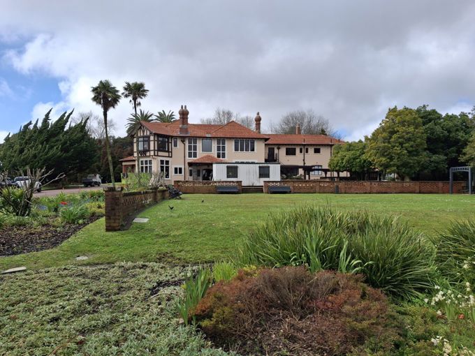 Nathan Homestead Garden Exterior