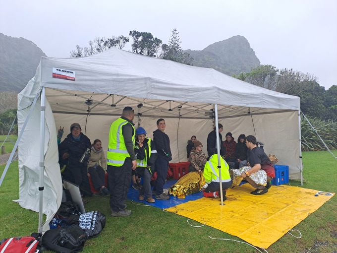 Operation Waitakere Tent