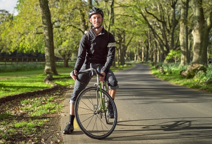 City cycle commute's a breeze