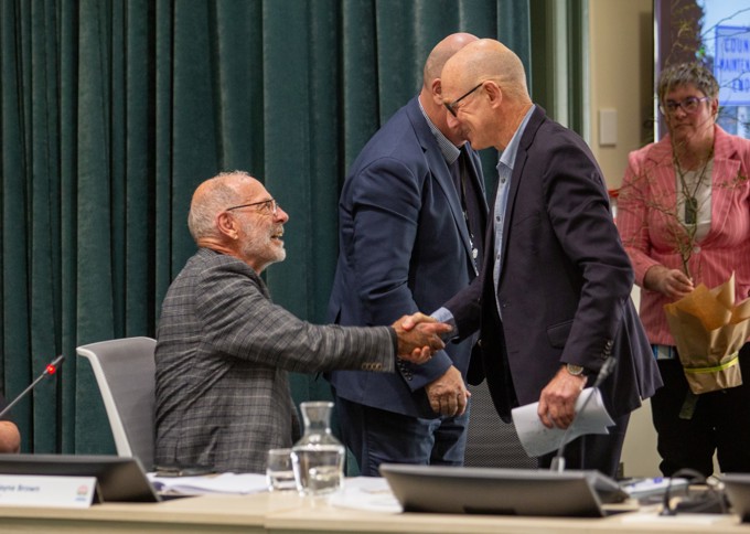 Cr Chris Darby valedictory