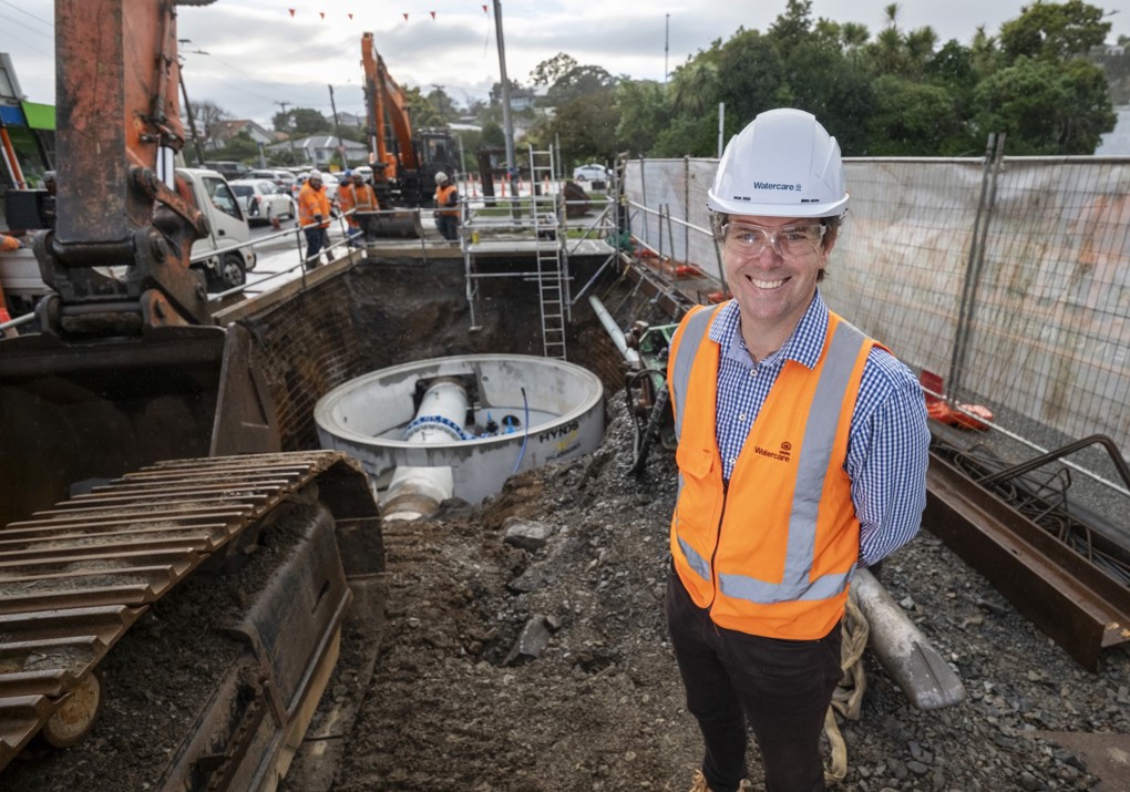 Watercare Project Manager Tim Manning