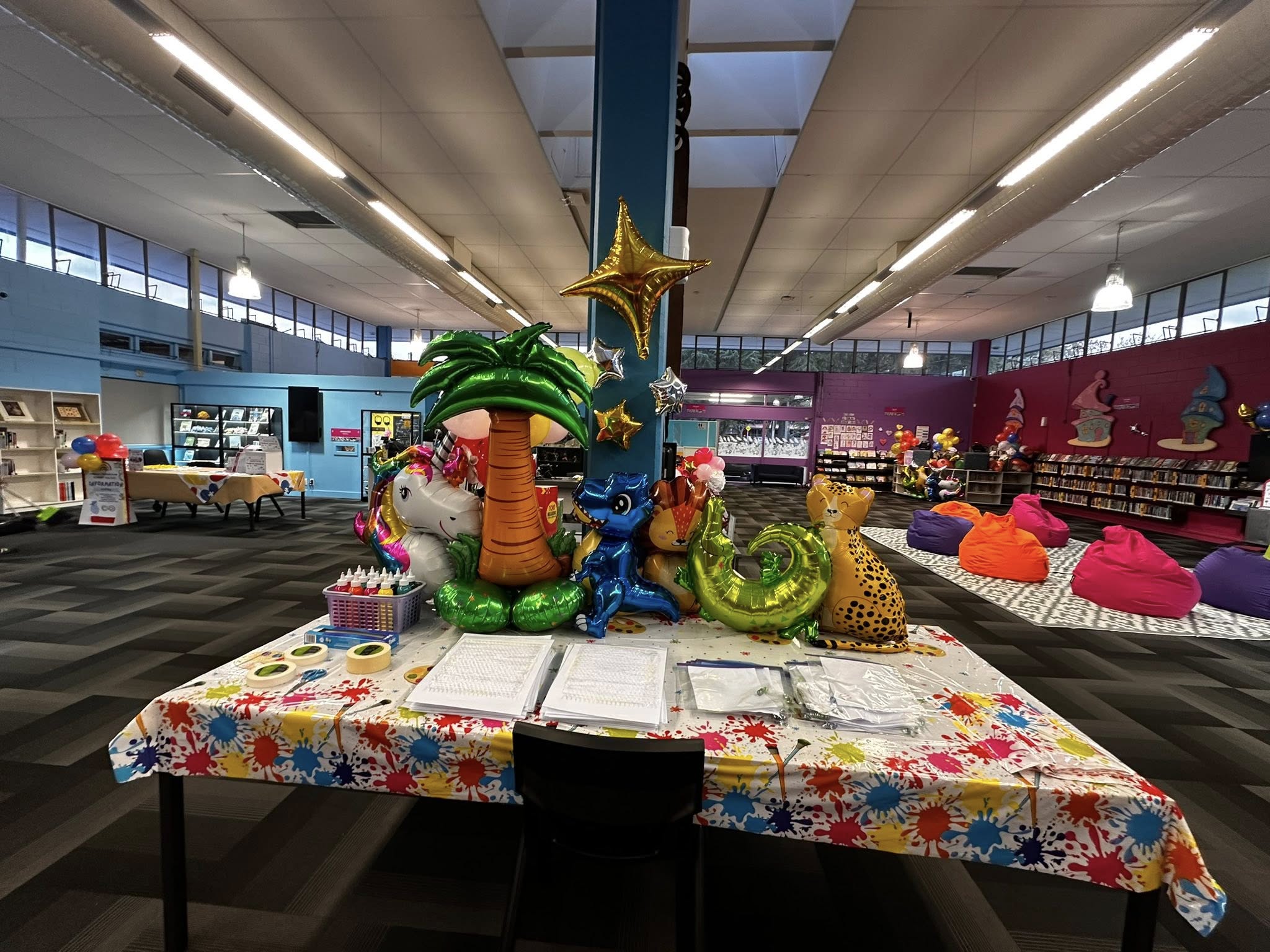 Balloons for the Sensory Fun Day. 