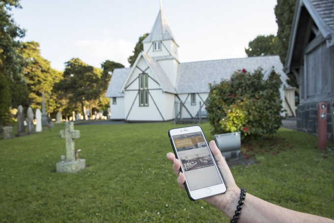 Howick heritage walk app