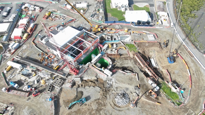 Watercare Central Interceptor Site, Māngere