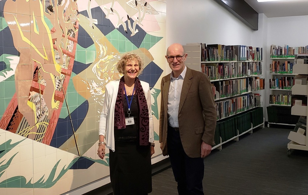 Long-serving librarian bids farewell