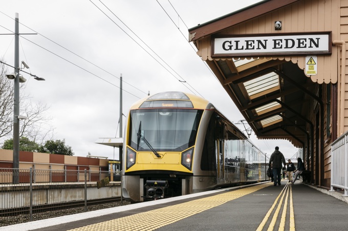 The sun is shining on Glen Eden village