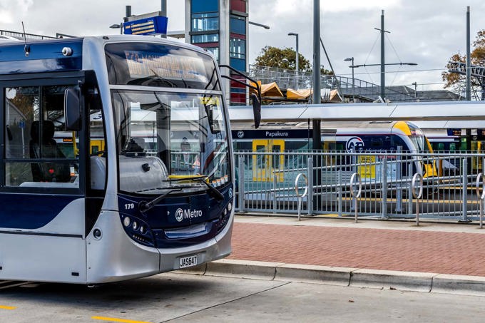 Papakura Bus And Train
