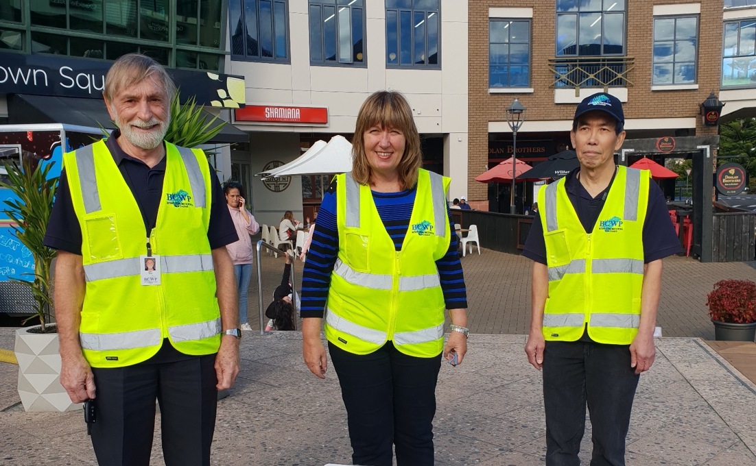 Councillor volunteers to prevent crime (1)