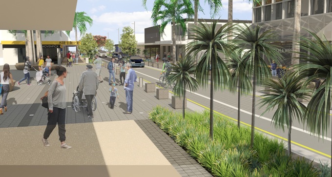 Hurstmere Road enhancements on track