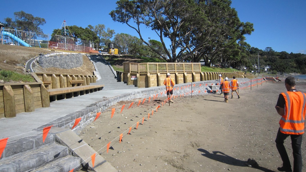 Sea wall