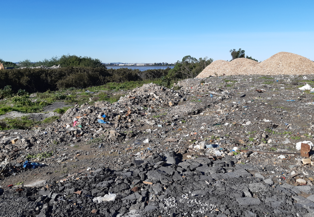 Unconsented earthworks on Captain Springs site.