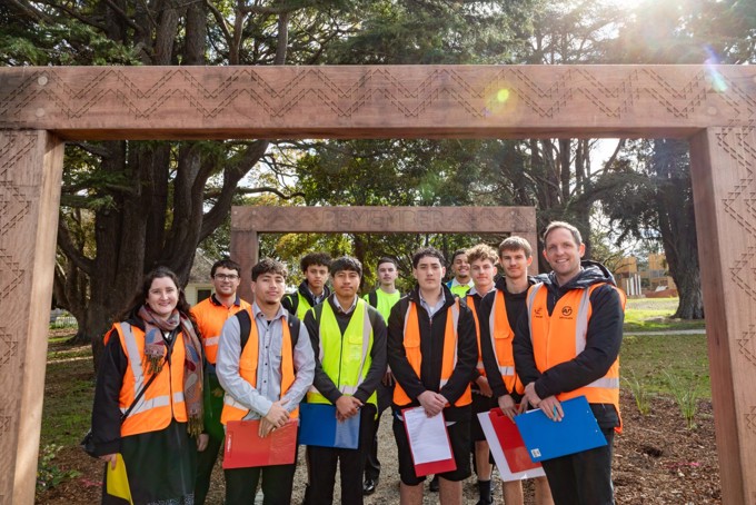 Pukekohe High School Visit To Roulston