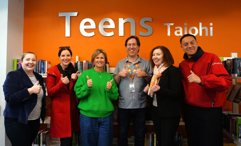 Safe Space Team At Takapuna Library