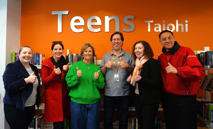 Safe Space Team At Takapuna Library